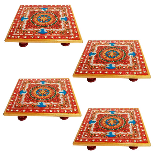 Pooja Chowki 4 Inch