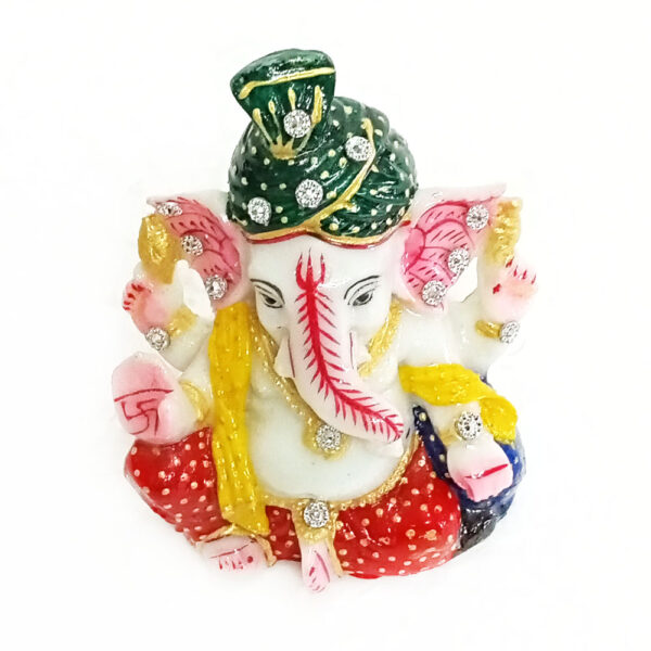 Ganesh Idol for Car Dashboard Small Statue