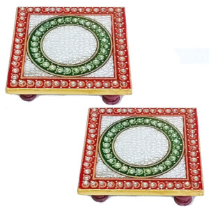 Meenakari Chowki for Home