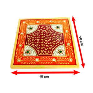 Square Chowki for Home Puja Décor